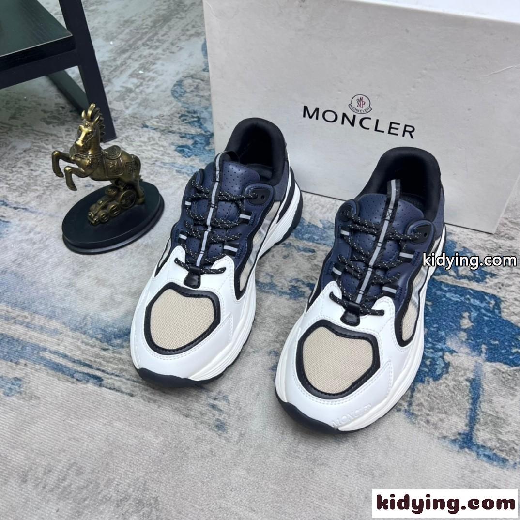 おしゃれ 軽量 メンズ モンクレール MONCLER LITE RUNNER スニーカー コピー-0