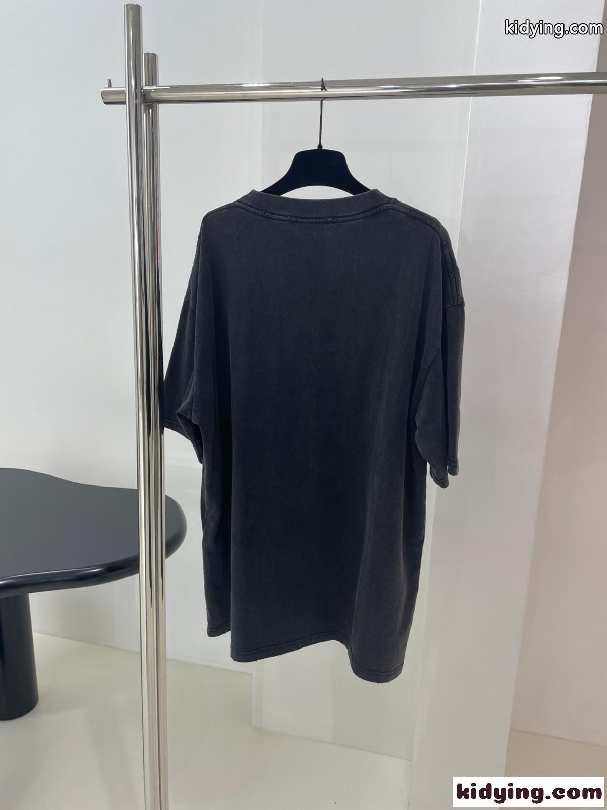 DIY COLLEGE カジュアル オーバーサイズ バレンシアガ Tシャツ コピー 半袖 トップス-0