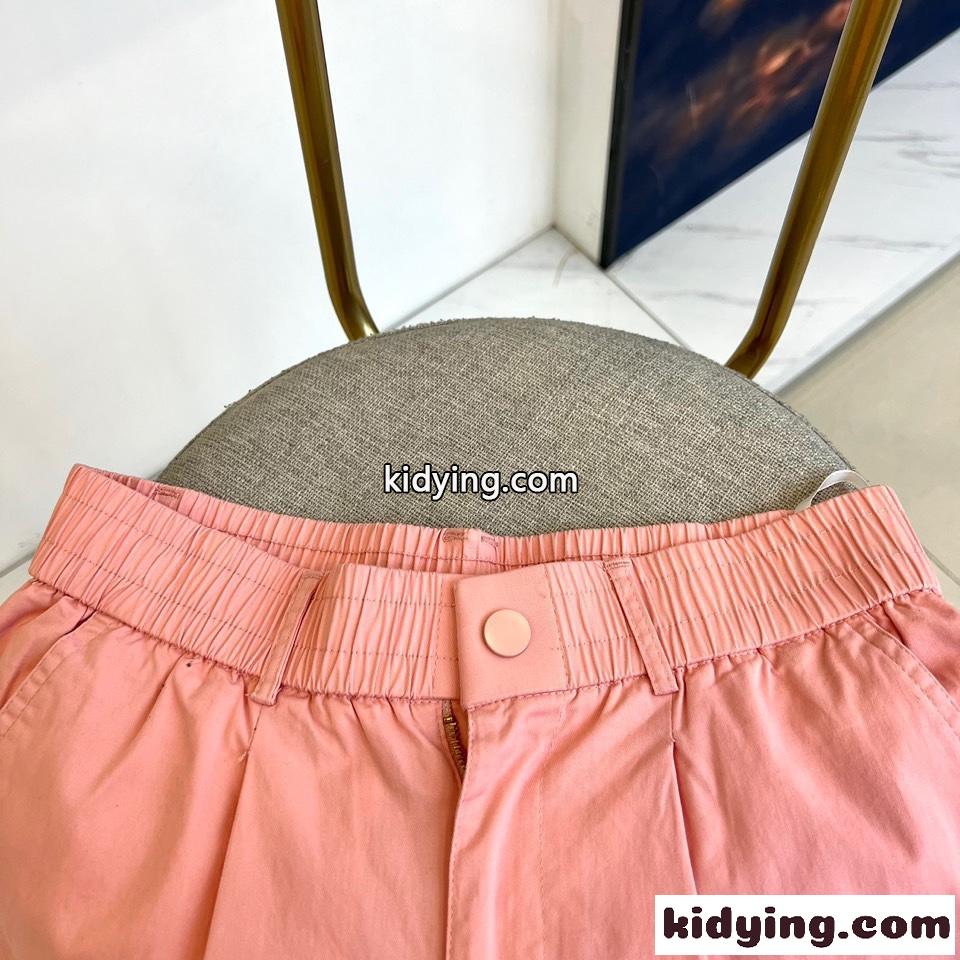 シンプル 合わせやすい モンクレール パンツ コピー ショートパンツ ピンク-1