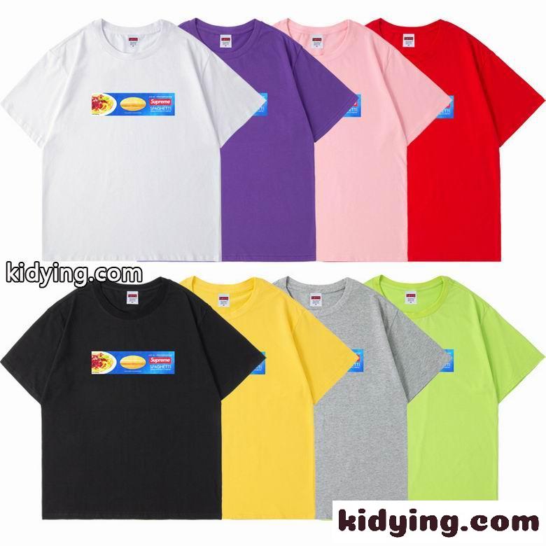 レディース メンズ 定番 人気 半袖 トップス ロゴ クルーネック シュプリーム tシャツ コピー ゆったり おしゃれ-1