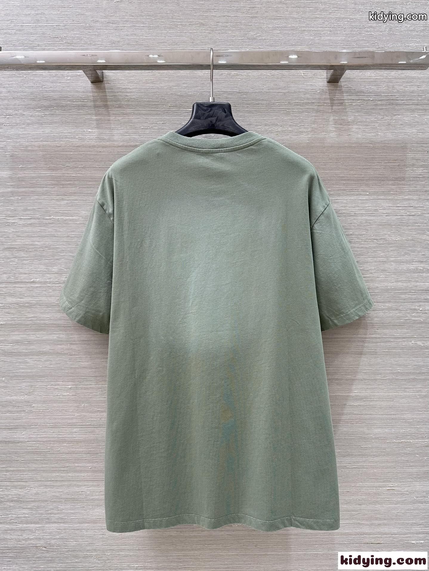 リラックスフィット コットンTシャツ ロエベ Tシャツ コピー ユニセックス-4