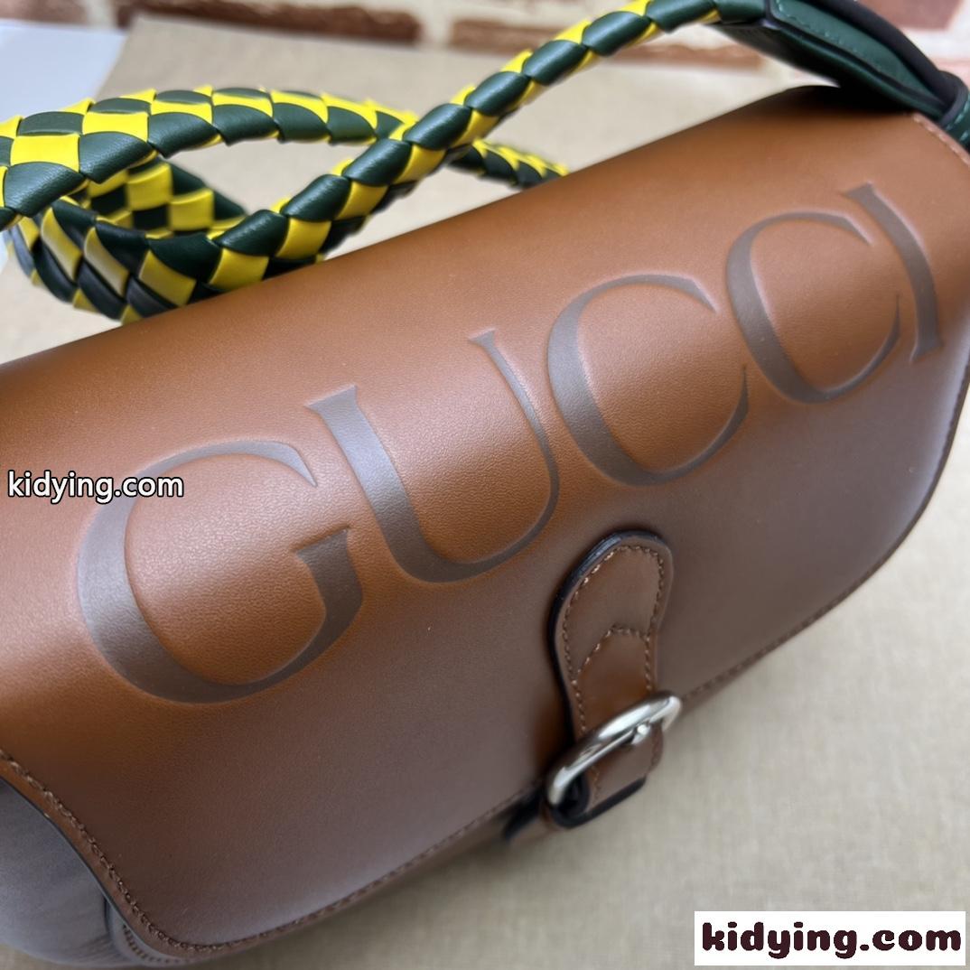 おしゃれ GUCCI EMBOSSED ショルダーバッグ グッチ バッグ コピー レディース-3