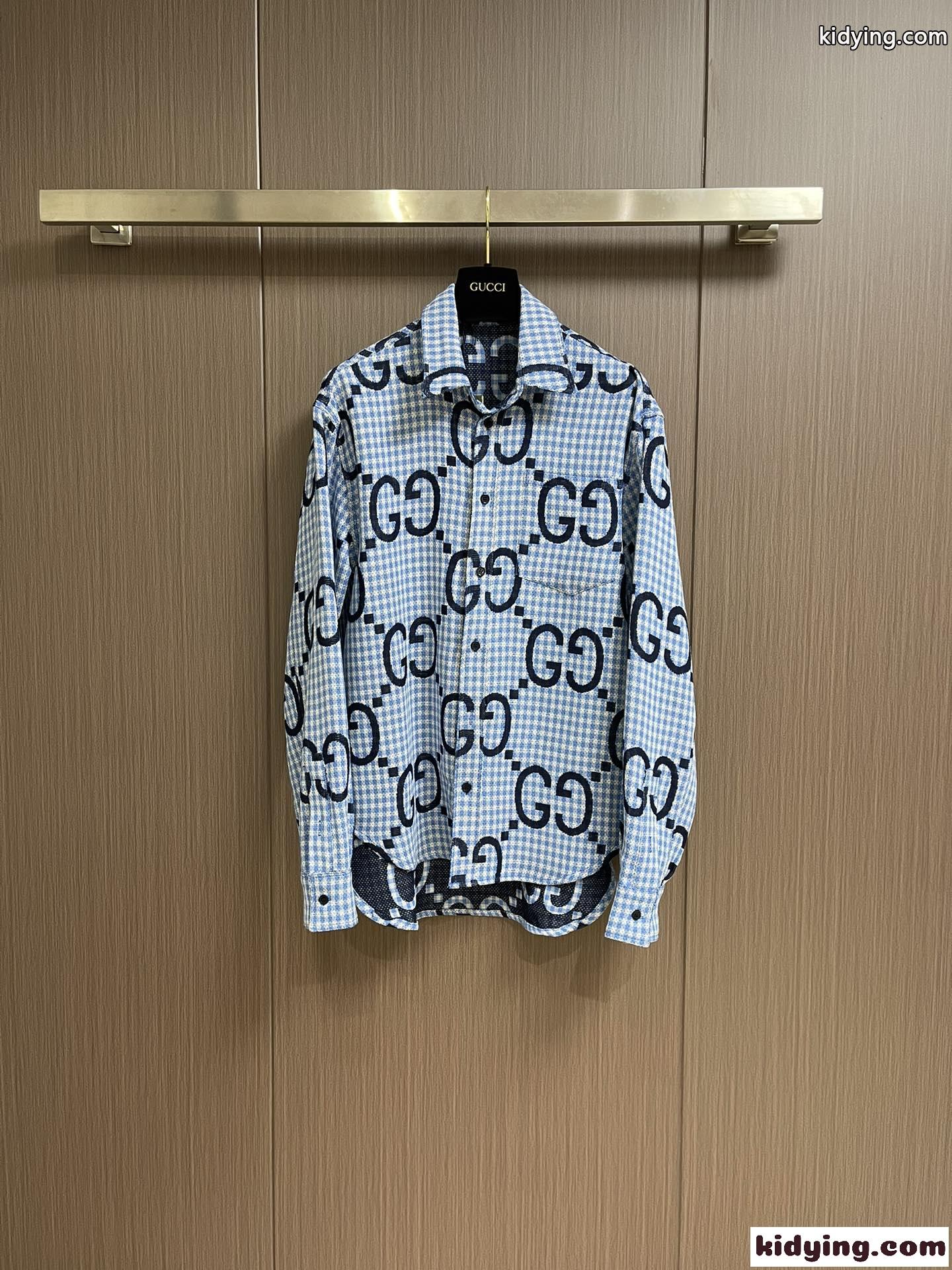 GG カジュアル 合わせやすい グッチ シャツ コピー ロングスリーブ-0