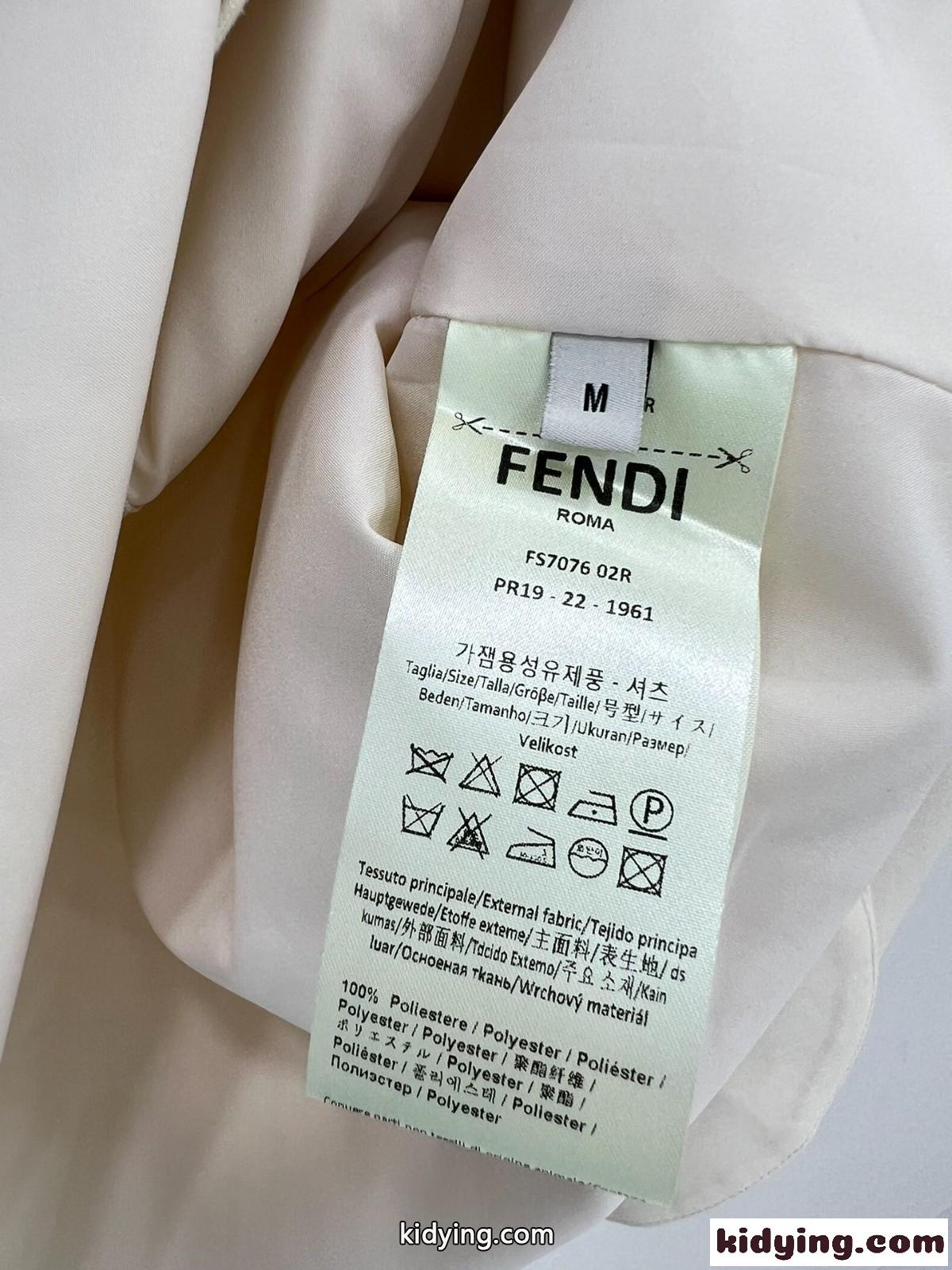 コットン Go-To ジャケット フェンディ ジャケット スーパーコピー レディース-3