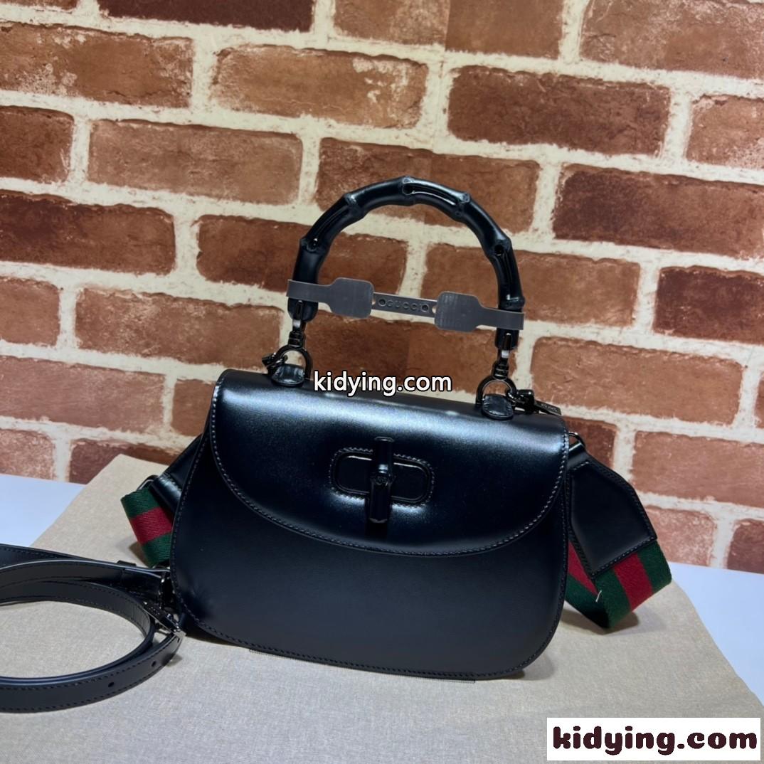 グッチ バッグ コピー グッチ バンブー 1947 スモール トップハンドルバッグ 675797-0