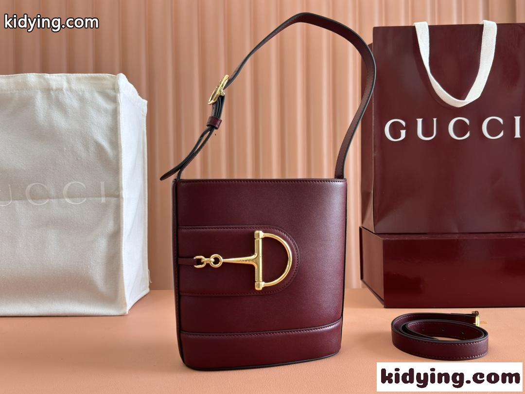 GUCCI 73 スモール バケットバッグ グッチ バッグ スーパーコピー 833665 レッド-0