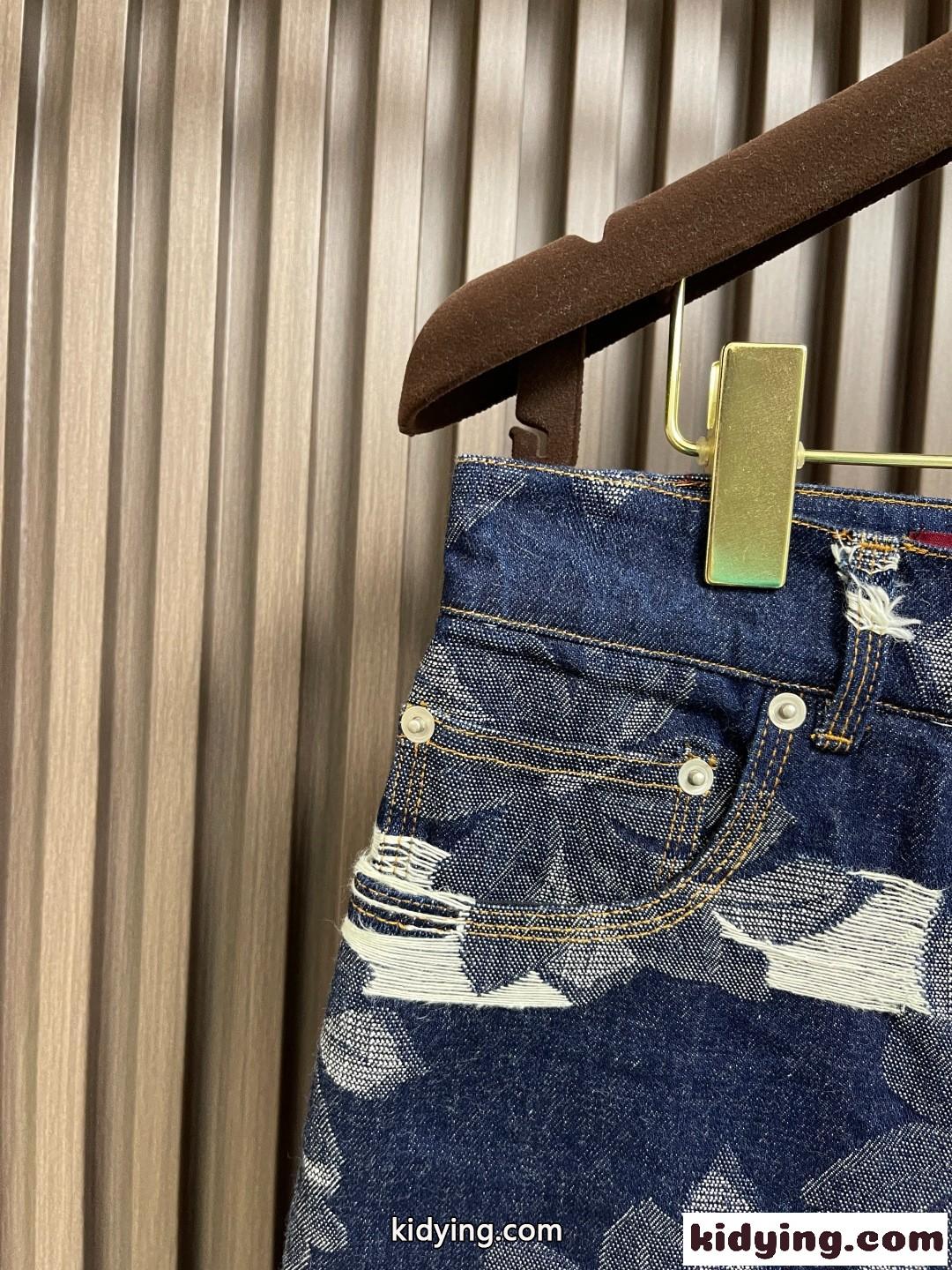 おしゃれ カジュアル デニム ショートパンツ グッチ パンツ コピー ショーツ-3