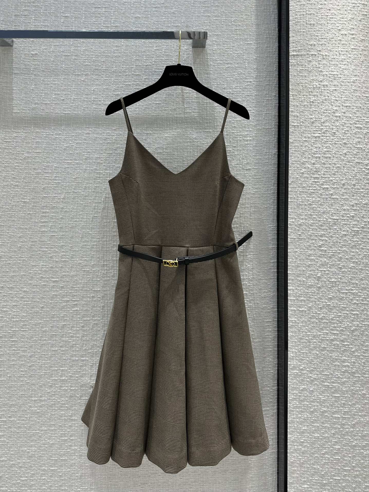 ルイヴィトン Aラインプリーテッドドレス コピー レディース ワンピース-1