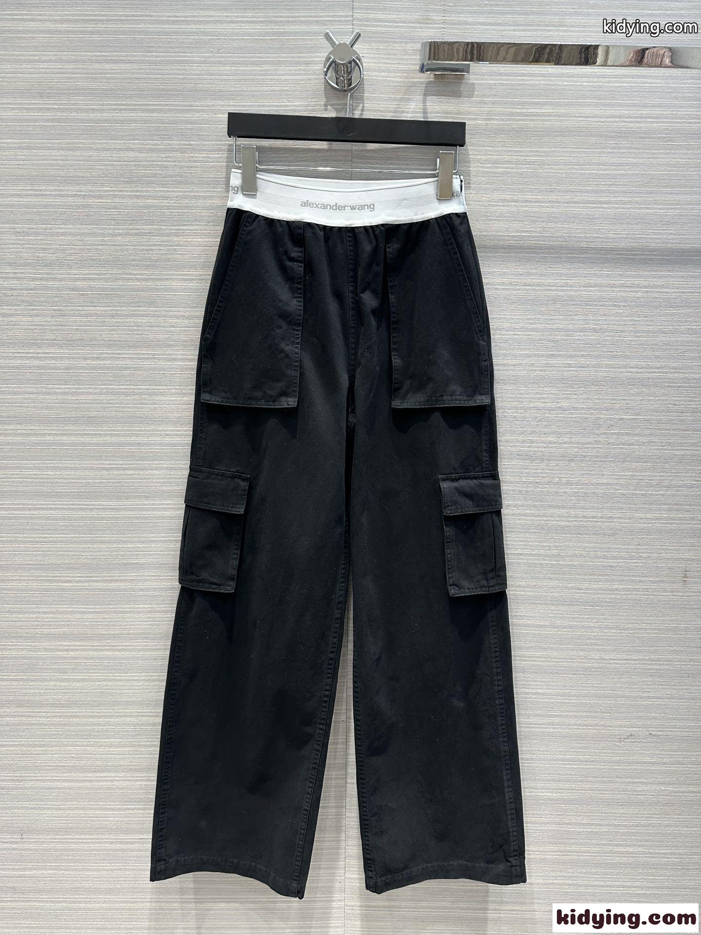 アレキサンダーワング パンツ コピー リラックス 今季大人気 カジュアル ロゴ カーゴパンツ-2