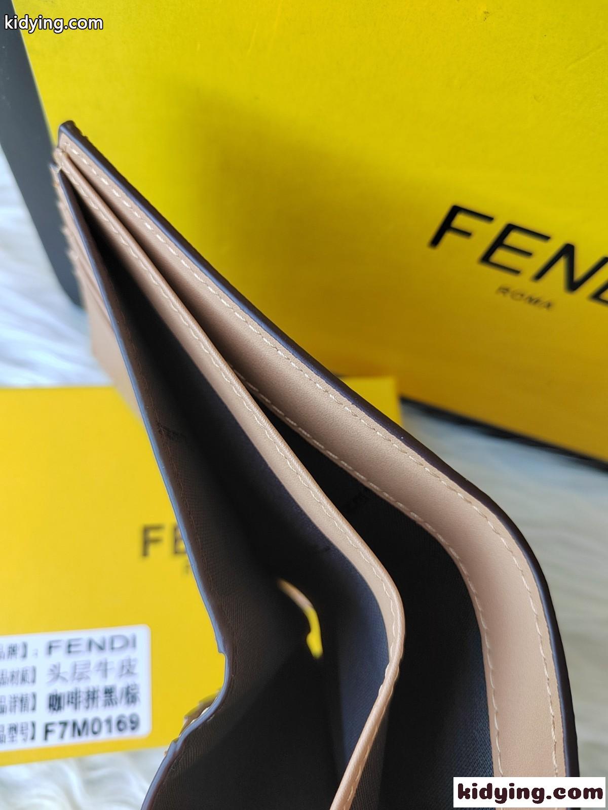 定番 フェンディ ダイアゴナル 財布 スーパーコピー 二つ折り財布 ウォレット-3