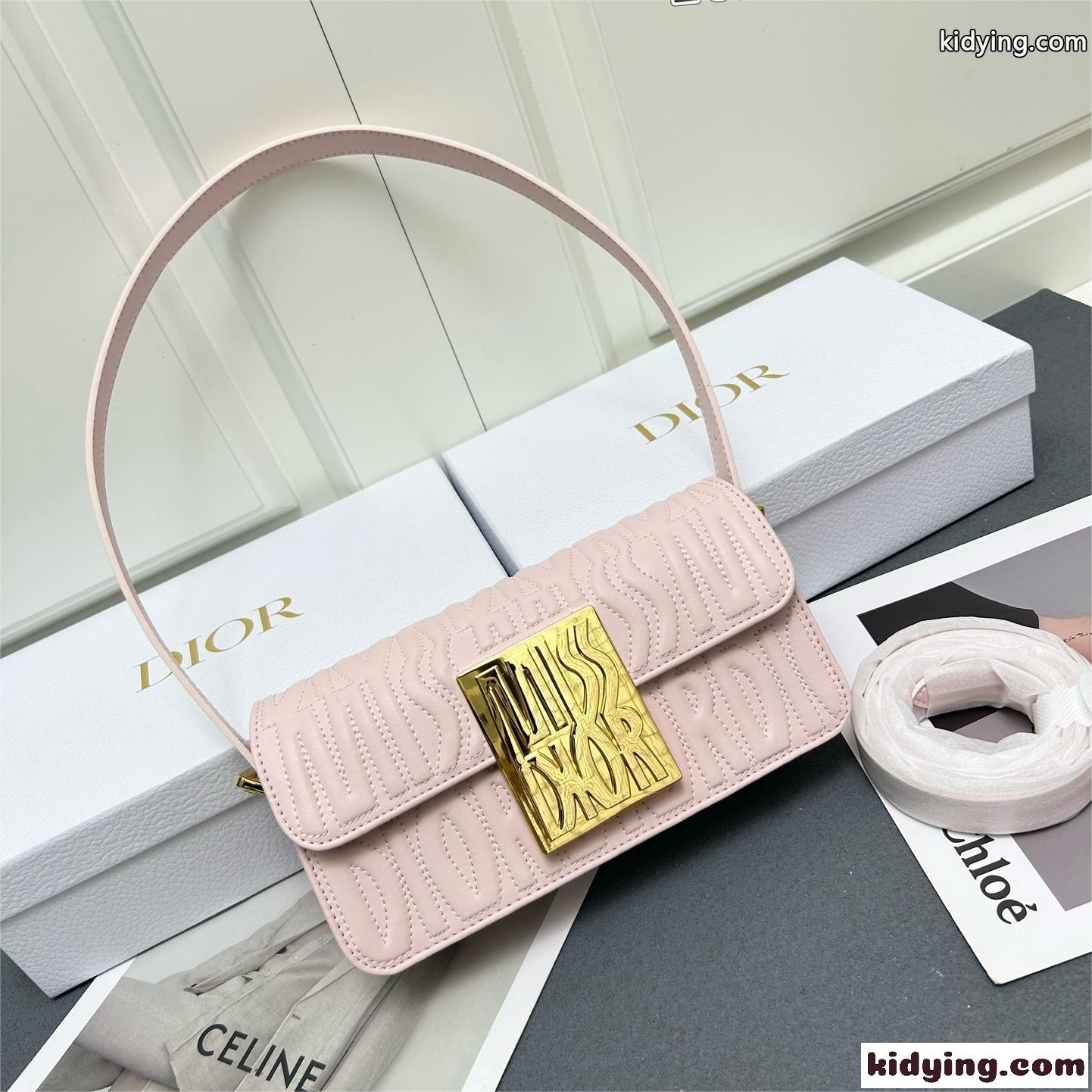 Miss Dior フラップバッグ クリスチャン・ディオール バッグ コピー ピンク-0