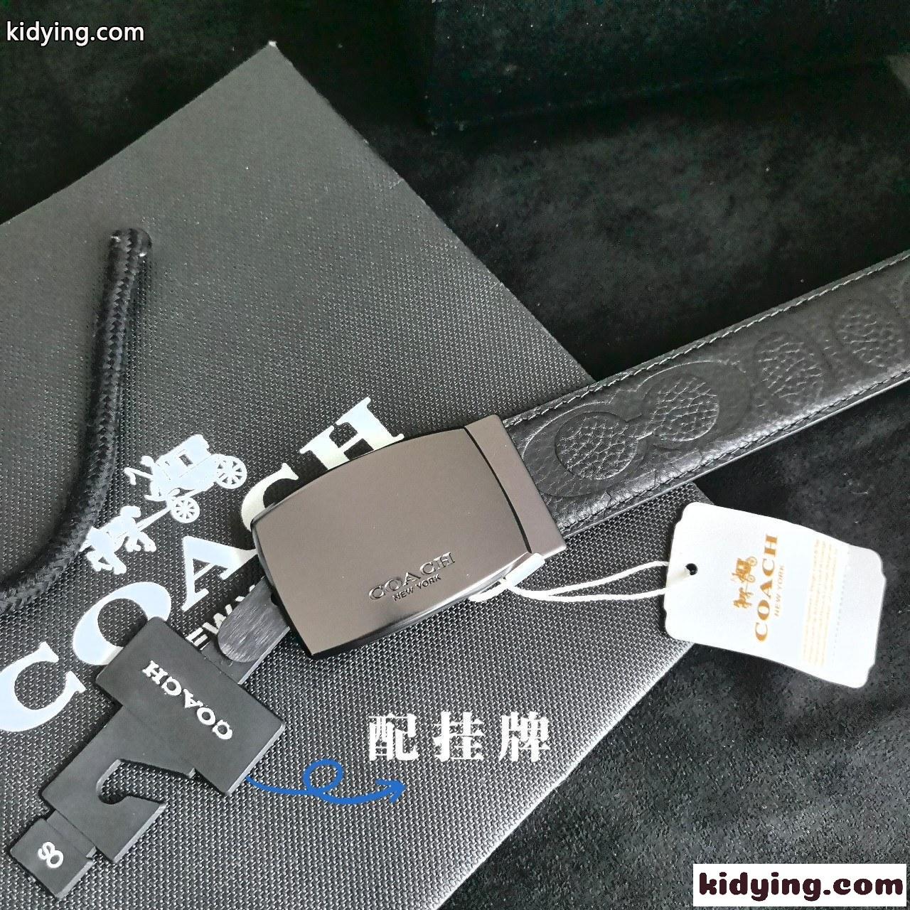 上品 カジュアル 合わせやすい リバーシブルベルト コーチ ベルト スーパーコピー-2