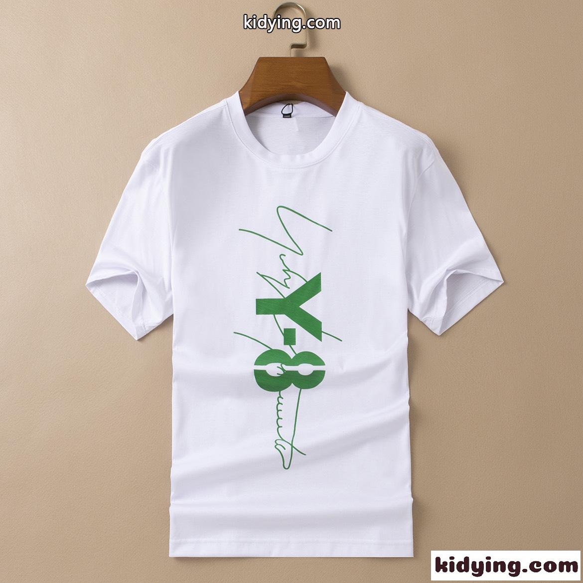 アルマーニ tシャツ コピー クルーネック 半袖 春夏 着心地いい シンプル ロゴ プリント おしゃれ トップス-0