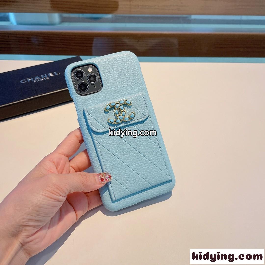 人気 オシャレ レザー 合わせやすい シャネル アイフォンケース コピー スマホケース 財布型 可愛い 携帯ケース-0