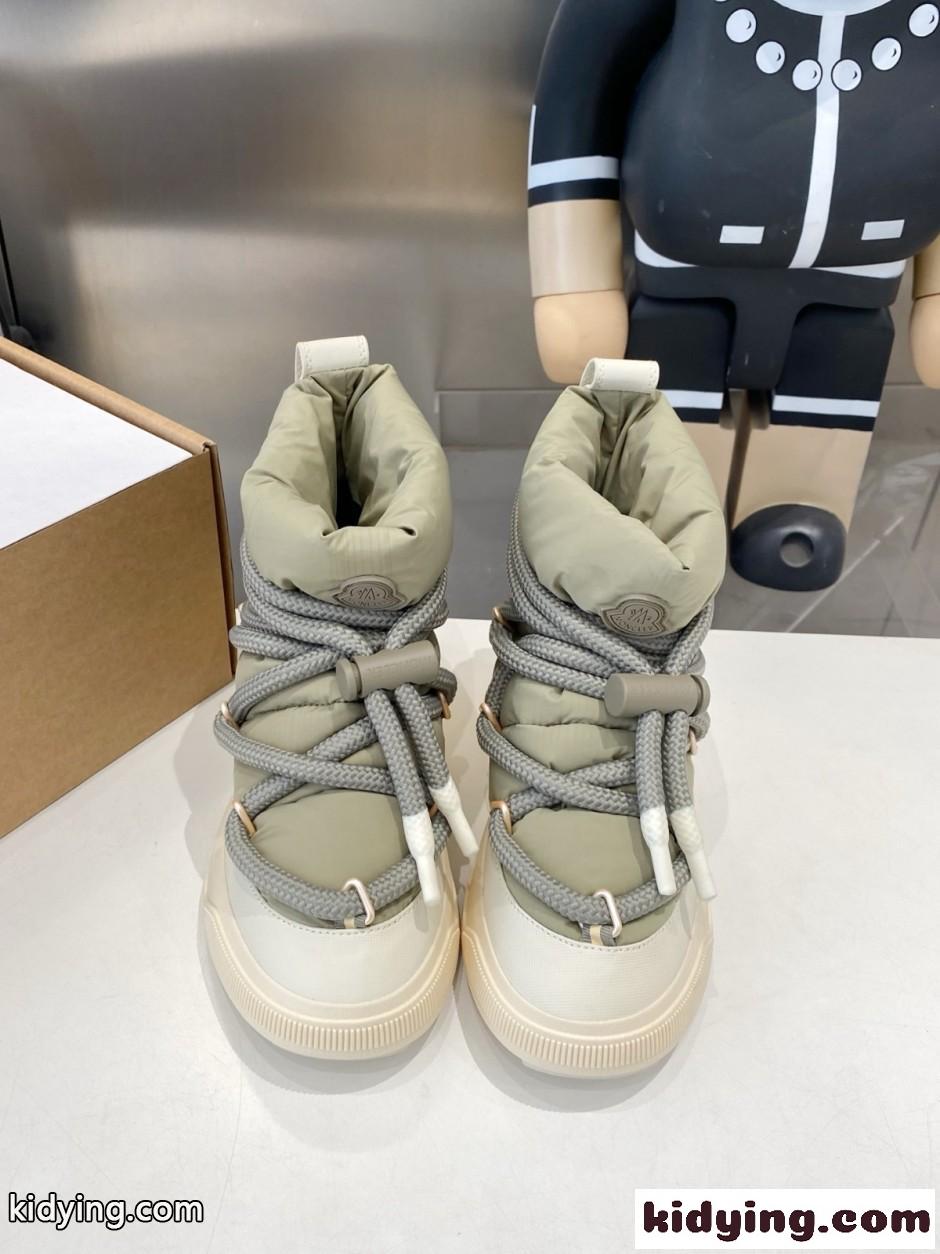 モンクレール ブーツ スーパーコピー 人気 おしゃれ Moncler Altive Mid スノーブーツ グリーン-0