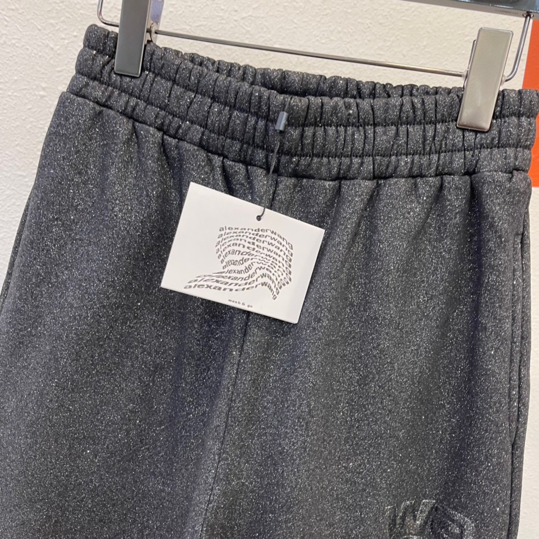 カジュアル グリッター スウェットパンツ アレキサンダーワング パンツ コピー-1
