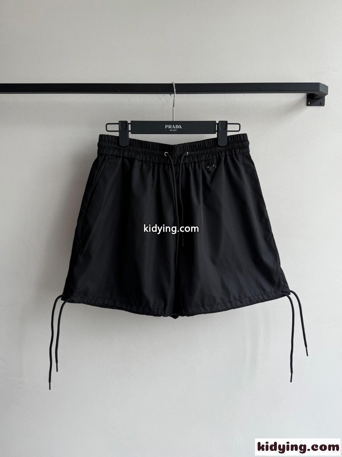 カジュアル 上品 プラダ パンツ 偽物 レディース ショートパンツ-1