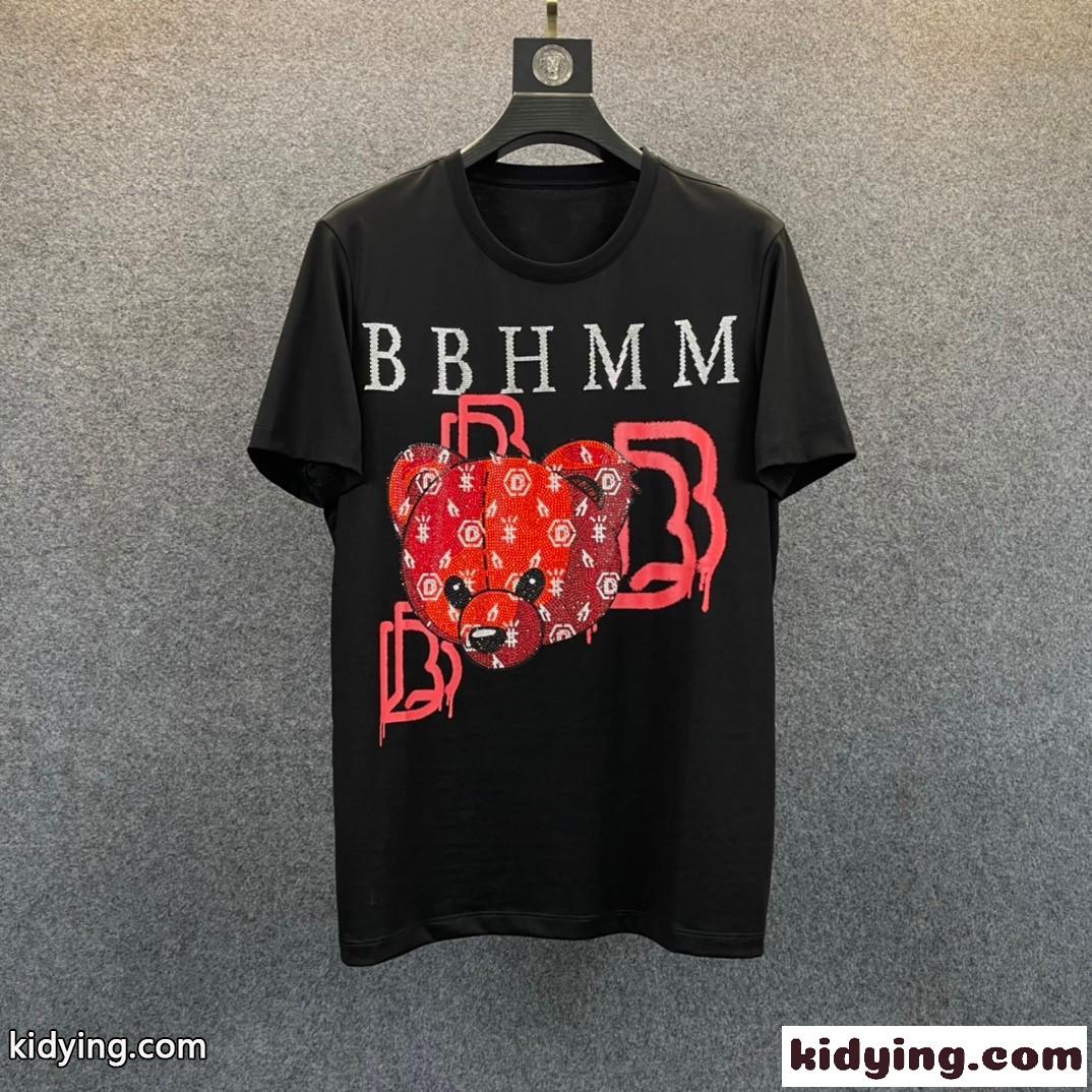 上品 春夏 定番 クルーネック フィリッププレイン 半袖Tシャツ コピー 着心地いい カジュアル おしゃれ-3