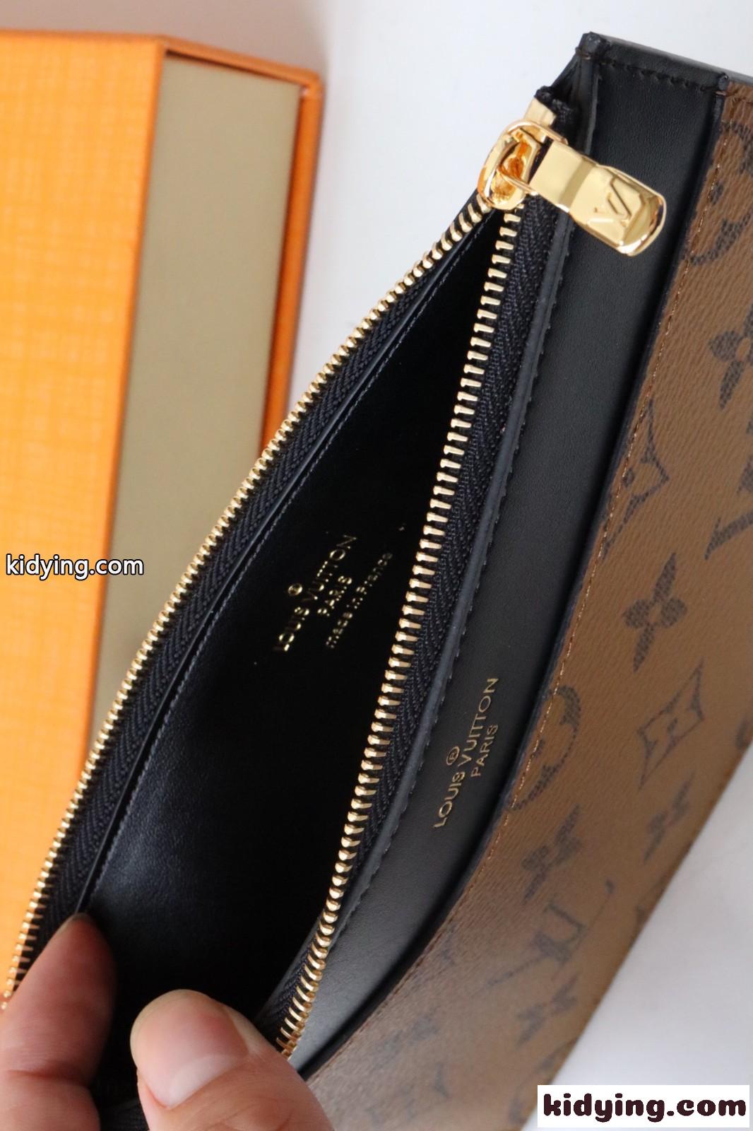 便利でオシャレ☆ルイヴィトン 財布 コピー スリム パース M80348 モノグラム-3