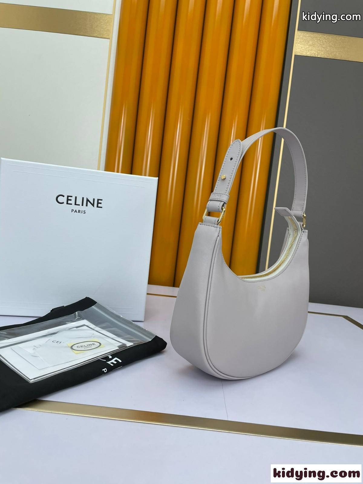 セリーヌ バッグ 人気 コピー シンプル 上品 フェミニン レディース ショルダーバッグ レザー-1