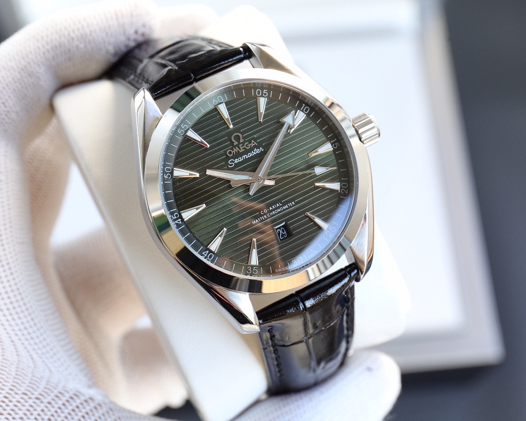 おしゃれ 定番 オメガ 時計 コピー 41mm シーマスター メンズ 腕時計 ウォッチ-2