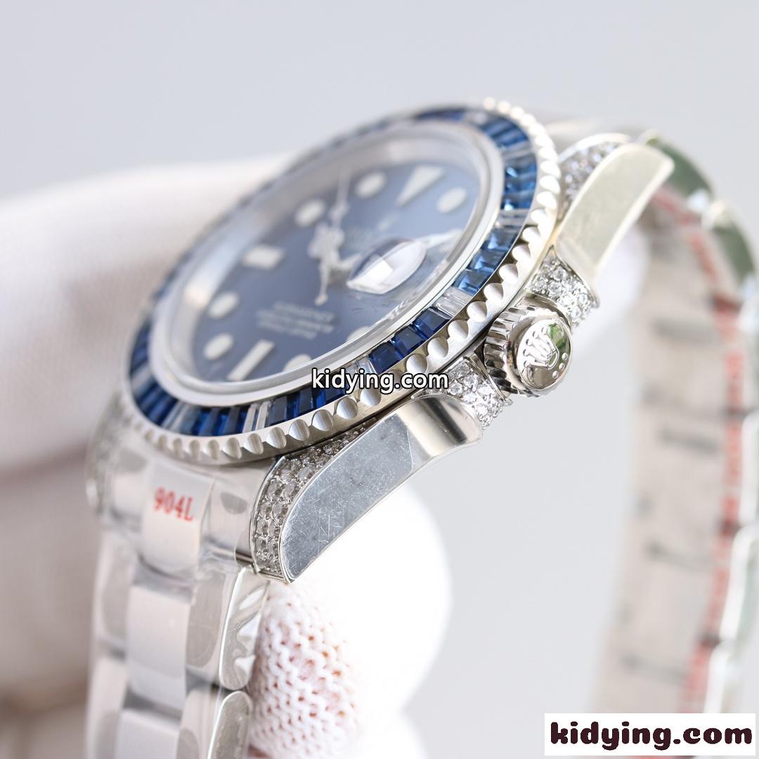 高級 人気 自動巻き 上品 ロレックス 腕時計 コピー 40mm おしゃれ カジュアル 日付表示 ウォッチ-1
