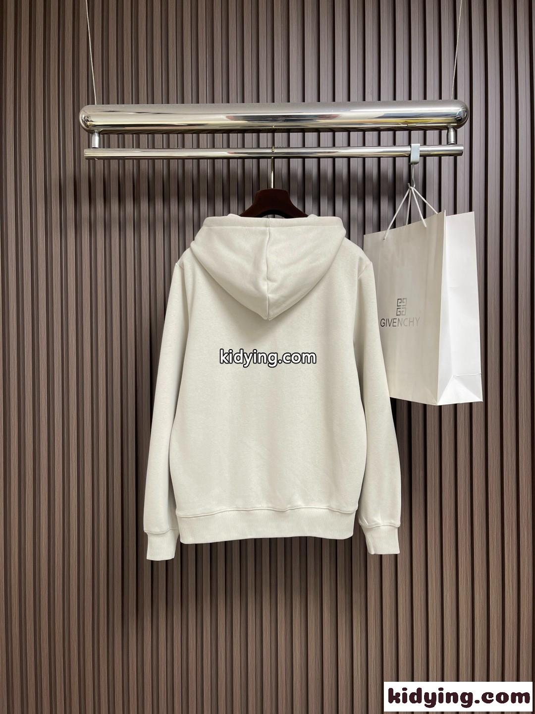 カジュアル 定番 合わせやすい フーディー ロエベ パーカー 偽物 ベージュ-1