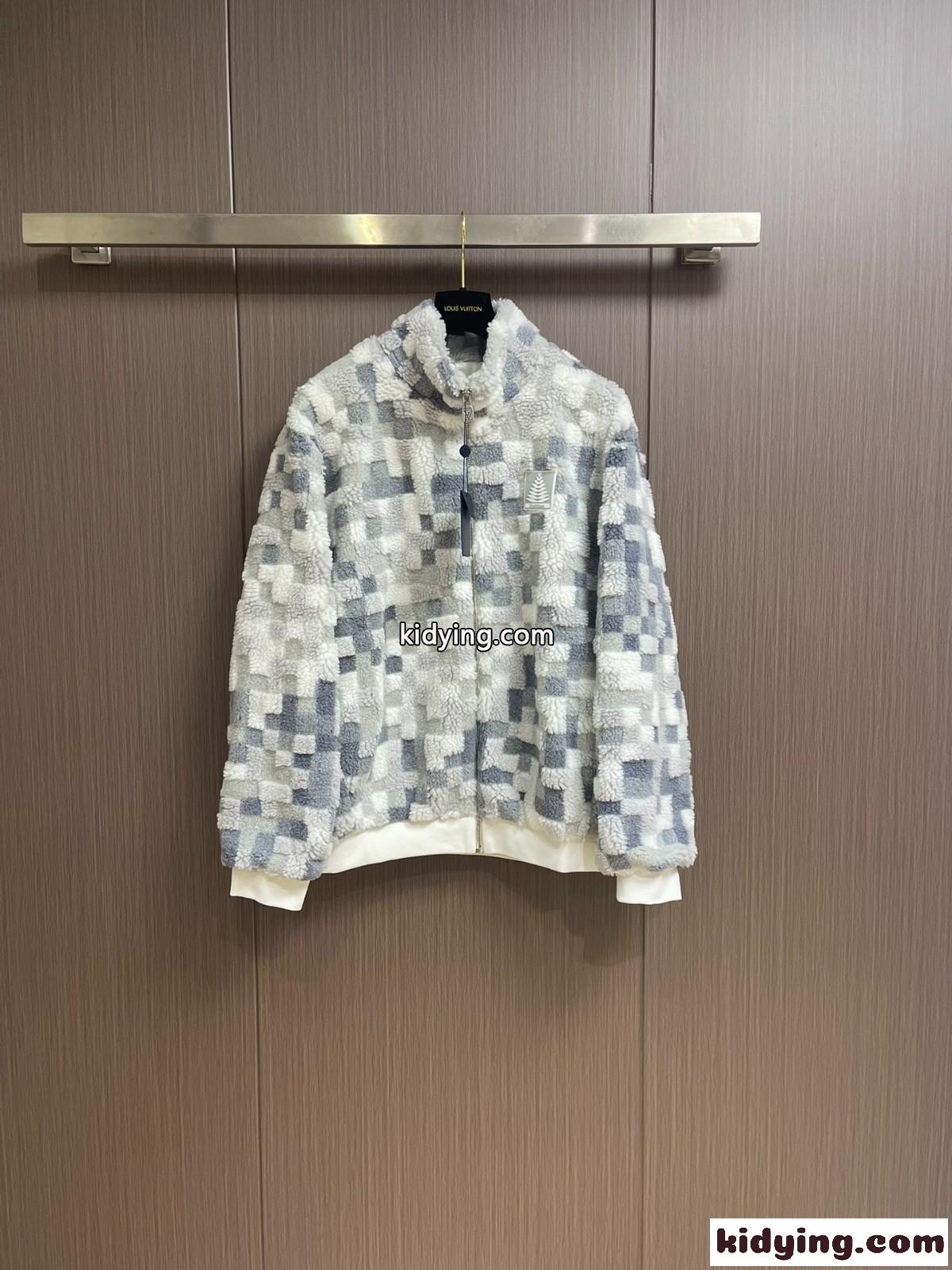 カジュアル おしゃれ フリースブルゾン ルイヴィトン ジャケット コピー アウター 秋冬-0