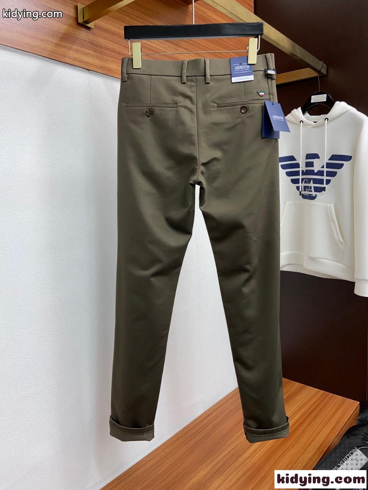 カジュアル ビジネス スラックス アルマーニ パンツ コピー メンズ-2
