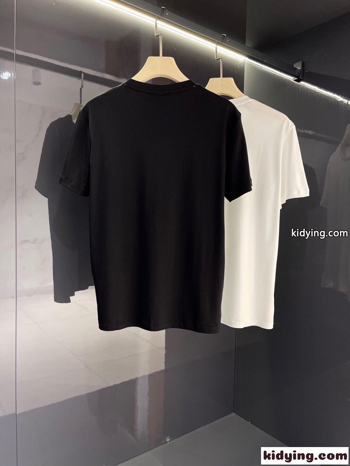 シンプル 定番 薄手 快適 エルメス 半袖tシャツ コピー クルーネック 合わせやすい トップス-1