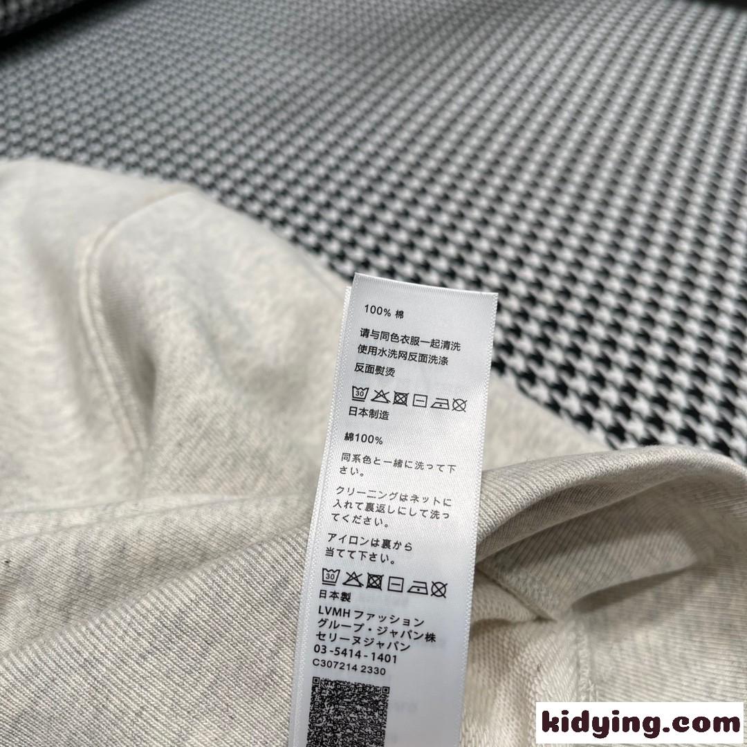 コットンフリース ロゴプリント スウェットシャツ セリーヌ Tシャツ コピー-3