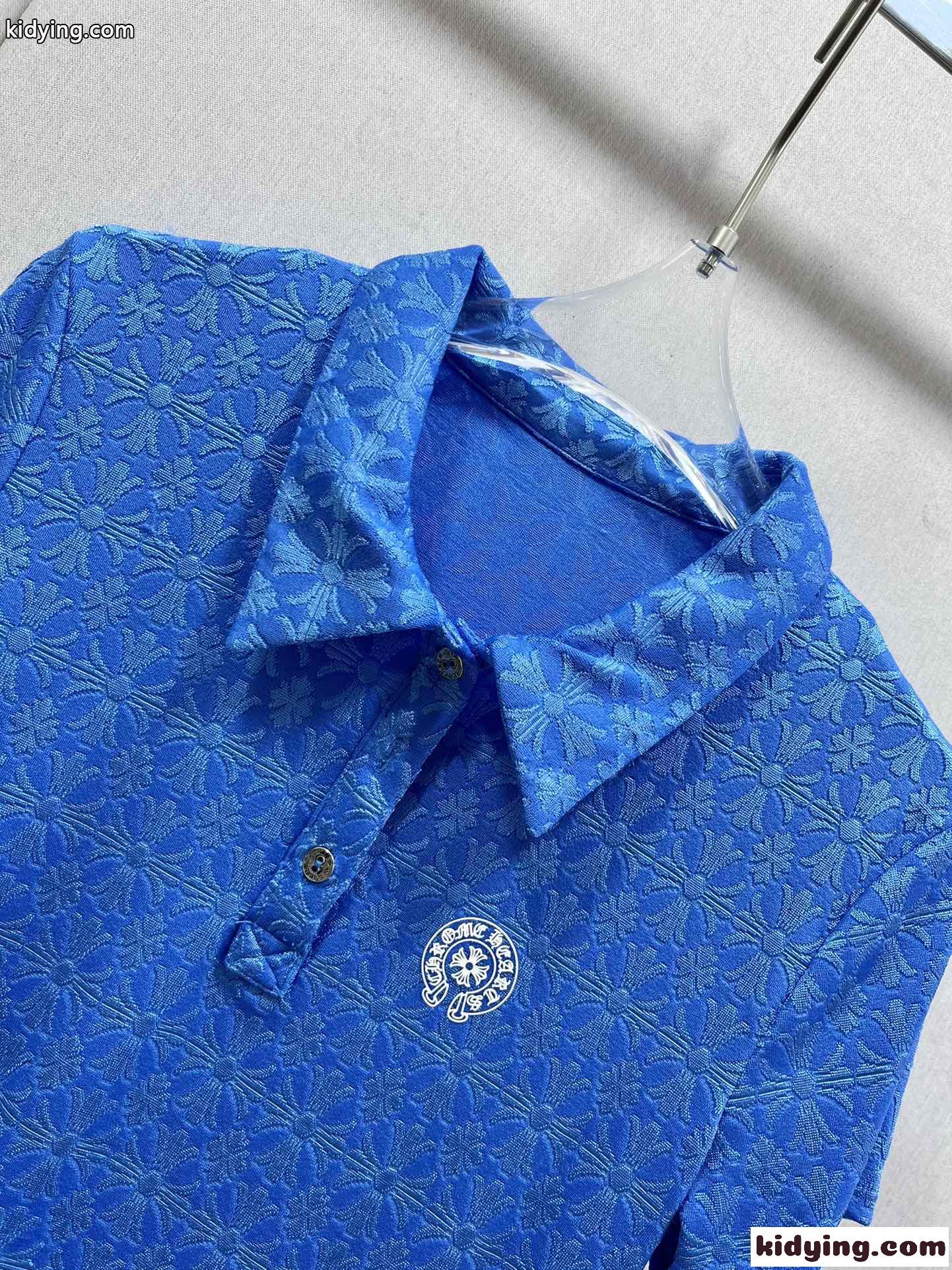 春夏 新作 ショート丈 クロムハーツ Tシャツ コピー レディース ポロシャツ-2