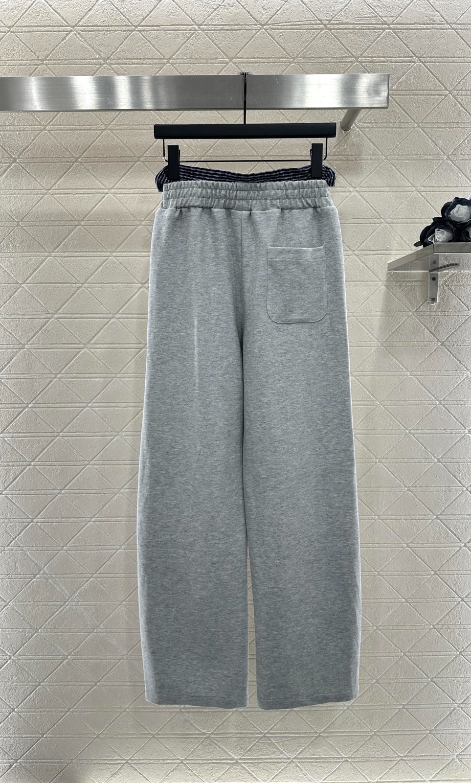 カジュアル リラックス スウェットパンツ アレキサンダーワング パンツ コピー グレー-1