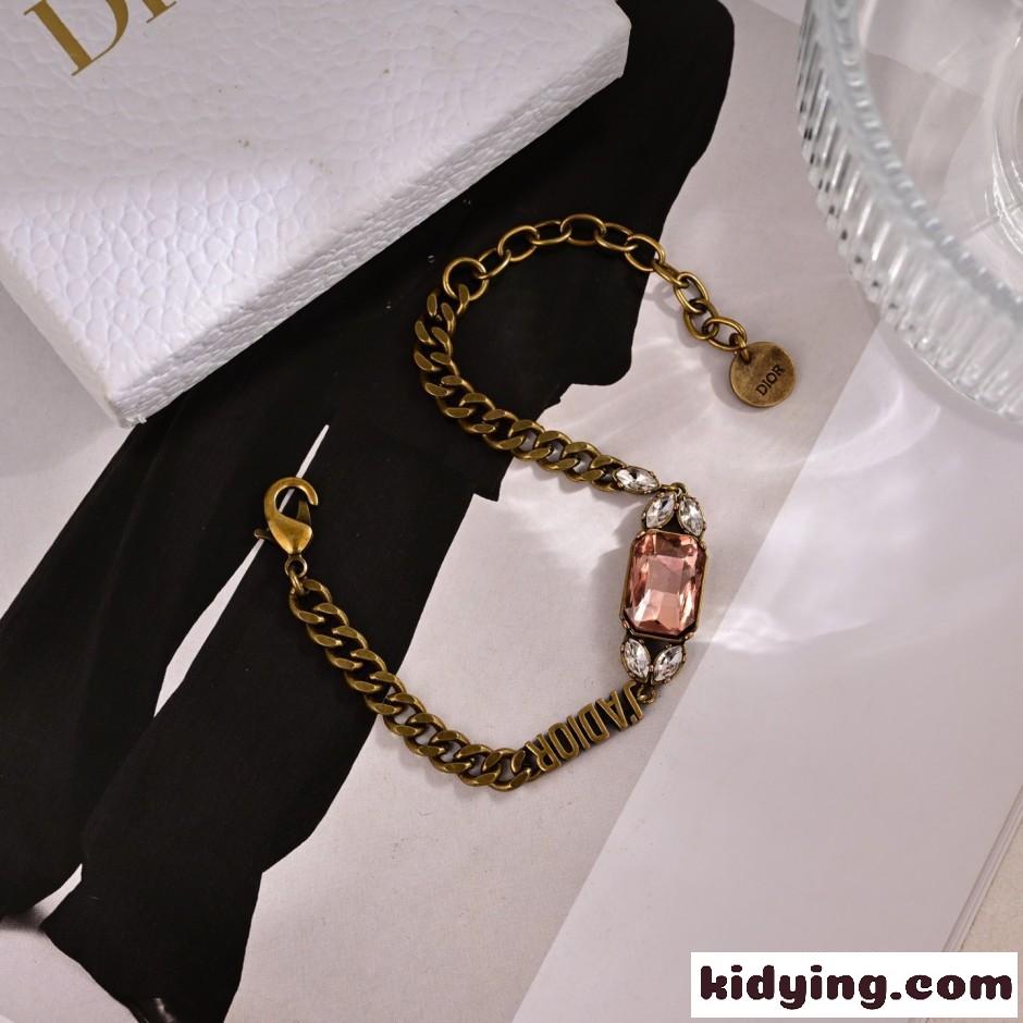 ヴィンテージ DIOR JADIOR ブレスレット クリスチャン・ディオール 偽物-4