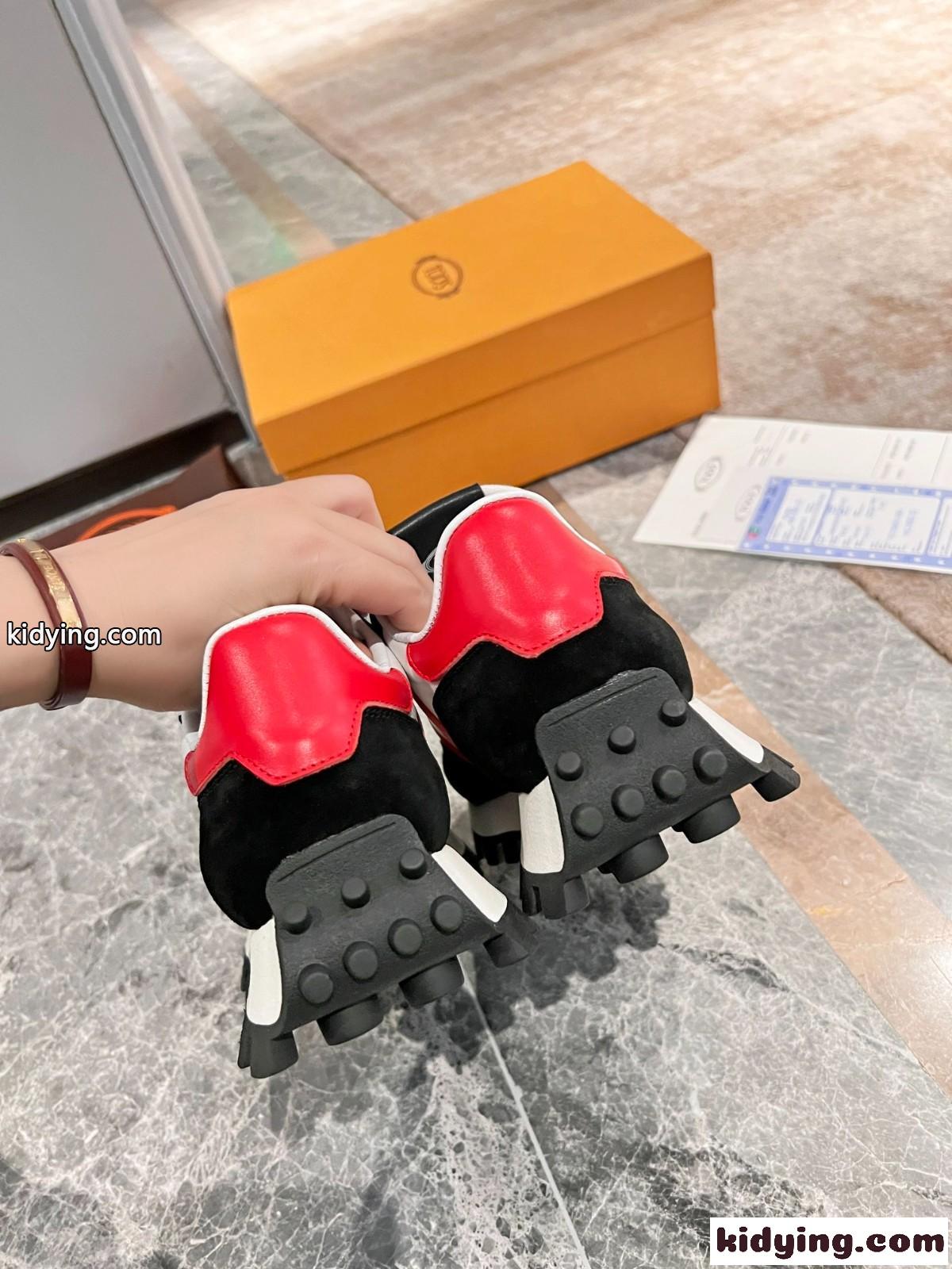 カジュアル トッズ 1T スエード＆ファブリック スニーカー トッズ スニーカー コピー-0