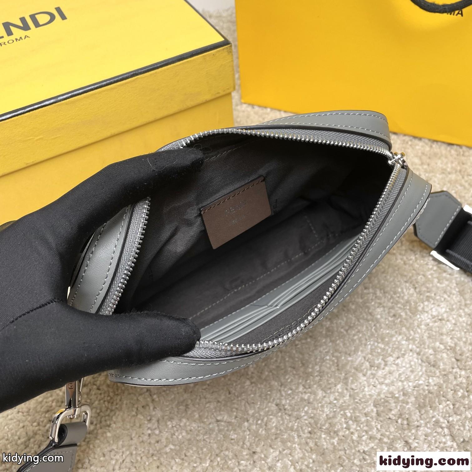 FENDI マルチカラーレザー カメラケース フェンディ バッグ 人気 コピー メンズ ショルダーバッグ-3