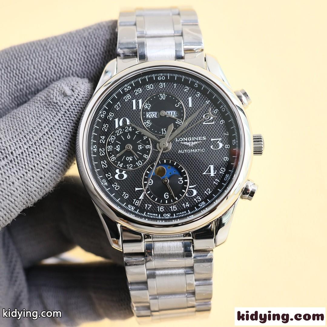 エレガント ロンジン 時計 コピー 人気 多機能 40mm ウォッチ-2