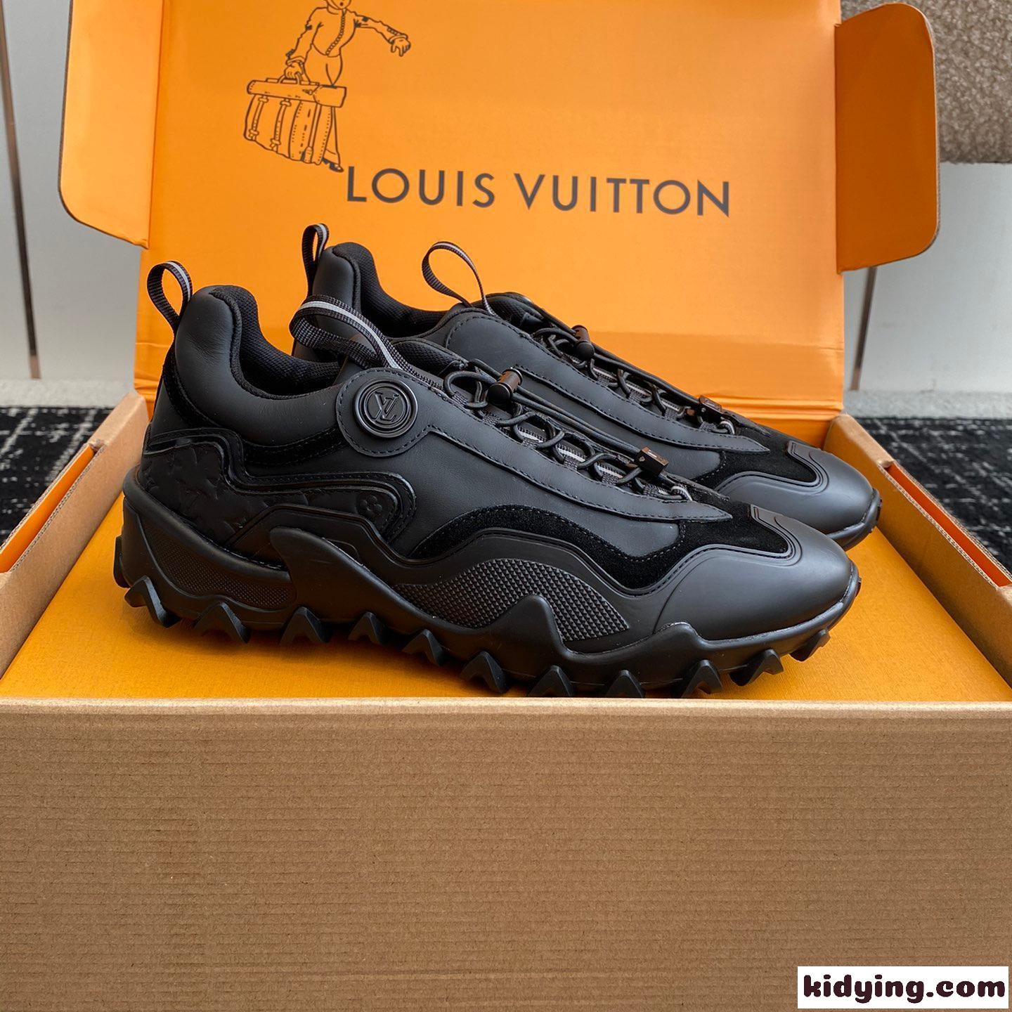 LV ラッシュ・ライン スニーカー 人気 お洒落 ルイヴィトン スーパーコピー レディース-0