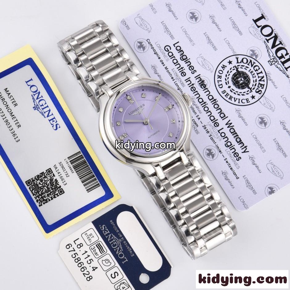 フェミニン エレガント レディース腕時計 ロンジン 時計 偽物 ウォッチ 34mm-0