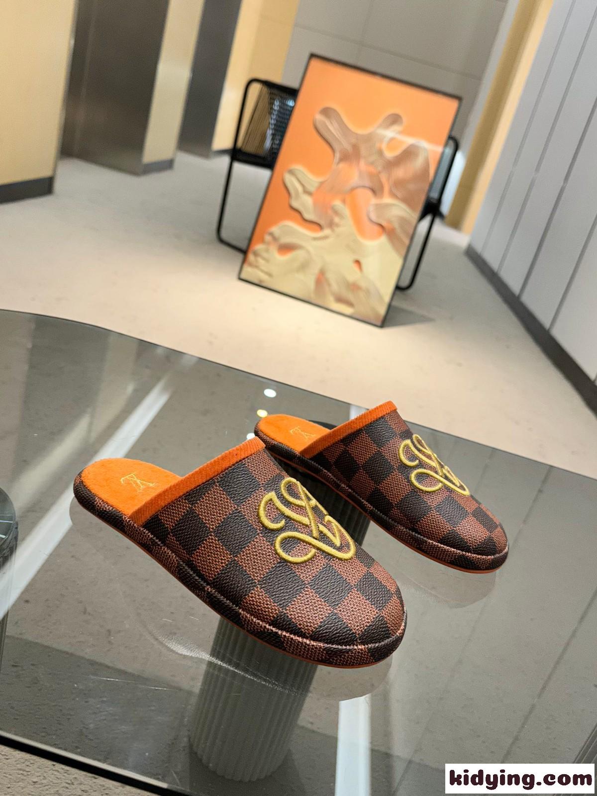 LV パレス・ライン ミュール ルイヴィトン サンダル スーパーコピー オレンジ-2