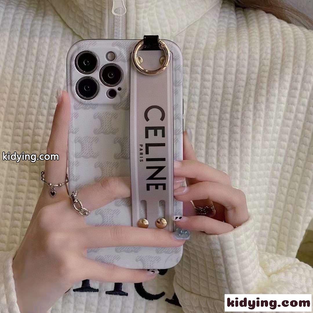 セリーヌ アイフォンケース コピー iPhone 14 ケース バンドホルダー スマホケース-0