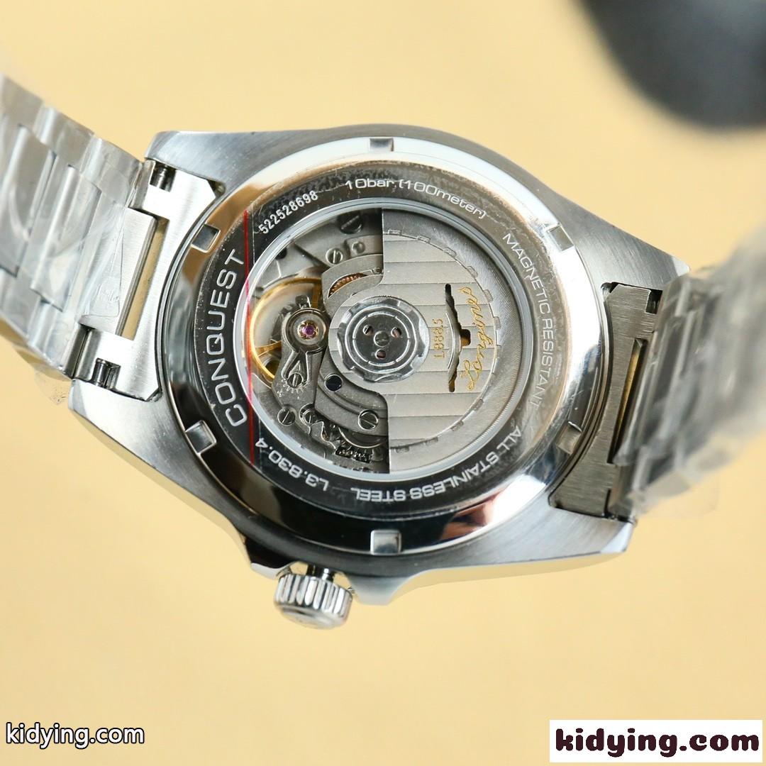 エレガント 人気 ロンジン コンクエスト 41mm 自動巻きウォッチ コピー 腕時計-3