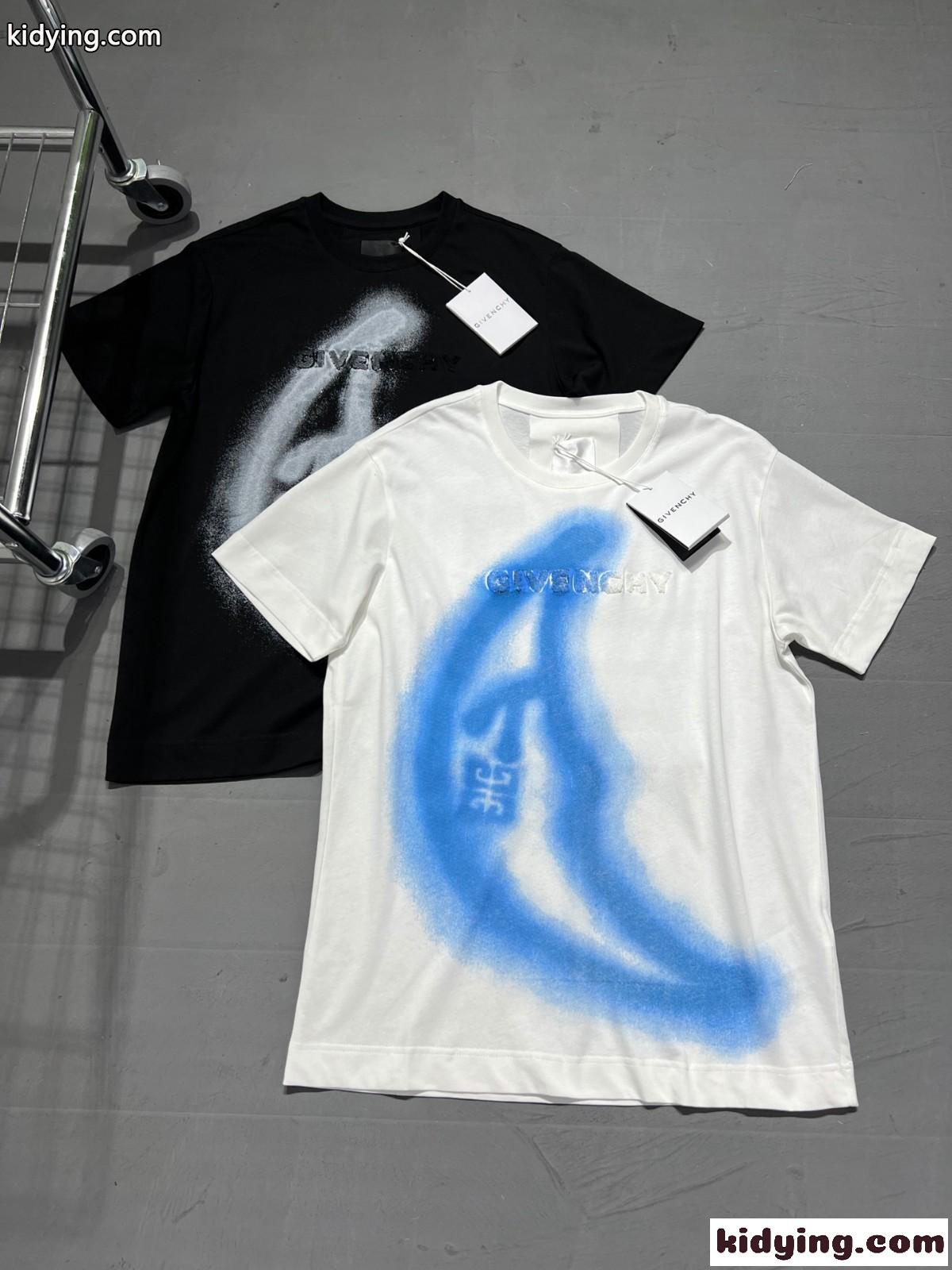 ユニセックス 人気 ビッグシルエット クルーネック ジバンシィ Tシャツ コピー カジュアル 高級感 トップス-2