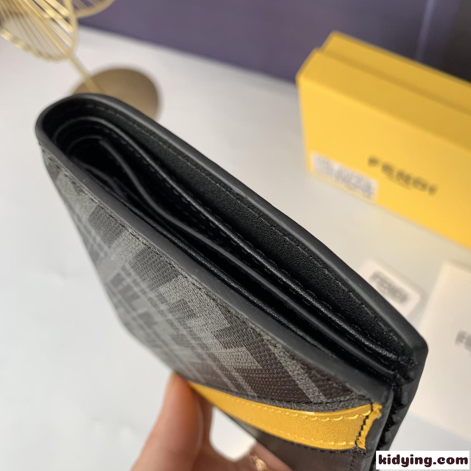 フェンディ ダイアゴナル 財布 スーパーコピー 定番 二つ折り財布 ウォレット-0