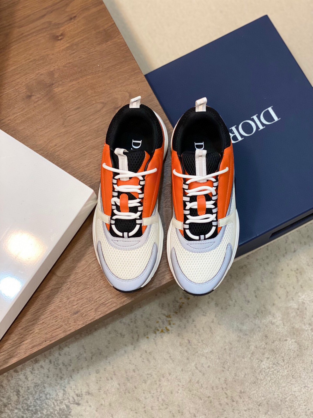 おしゃれ クリスチャン・ディオール スニーカー コピー 大人気 カジュアル Dior B22 スニーカー-4
