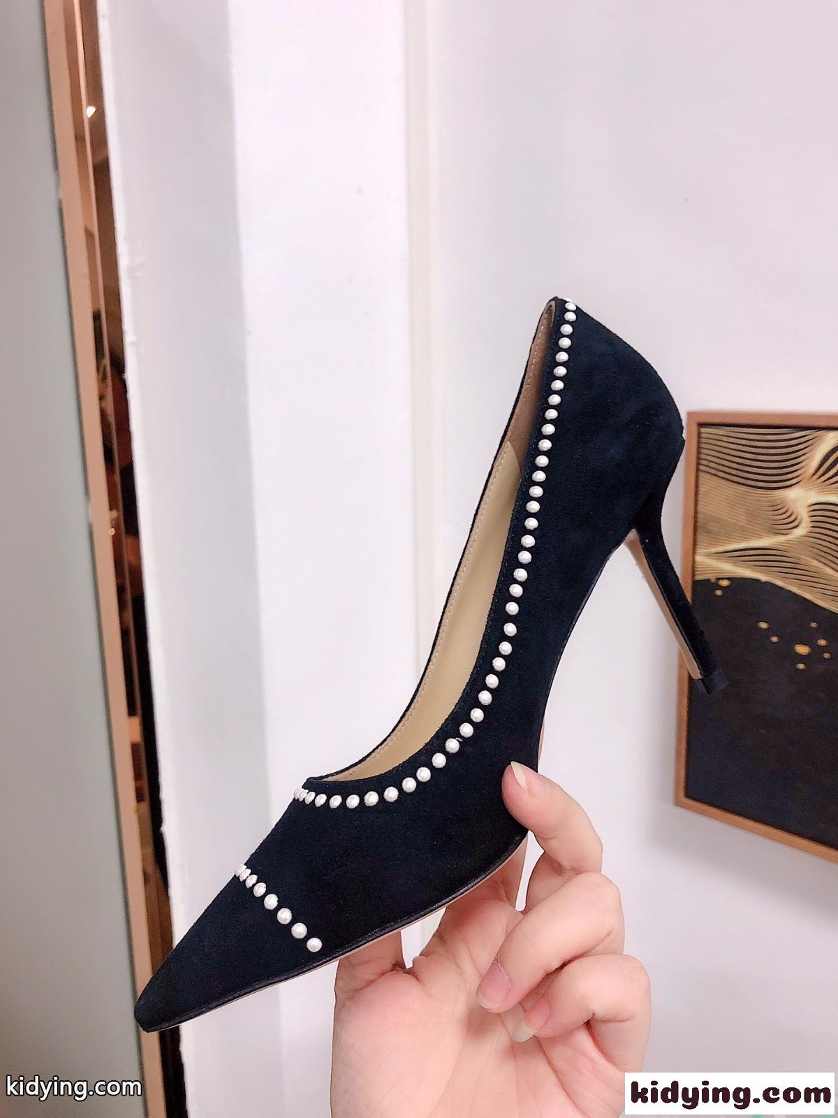 Jimmy Choo 新品工芸真珠の単品 JCのハイヒールのラインはいつもあなたを好きにさせるだけで抵抗できません ジムシューズ レディース コピー-1