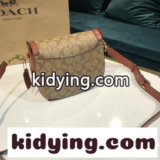 coach コーチの新型で 新しく発売された文芸的雰囲気のあるレトロな鞍のバッグ コーチバッグ お手入れ コピー-0