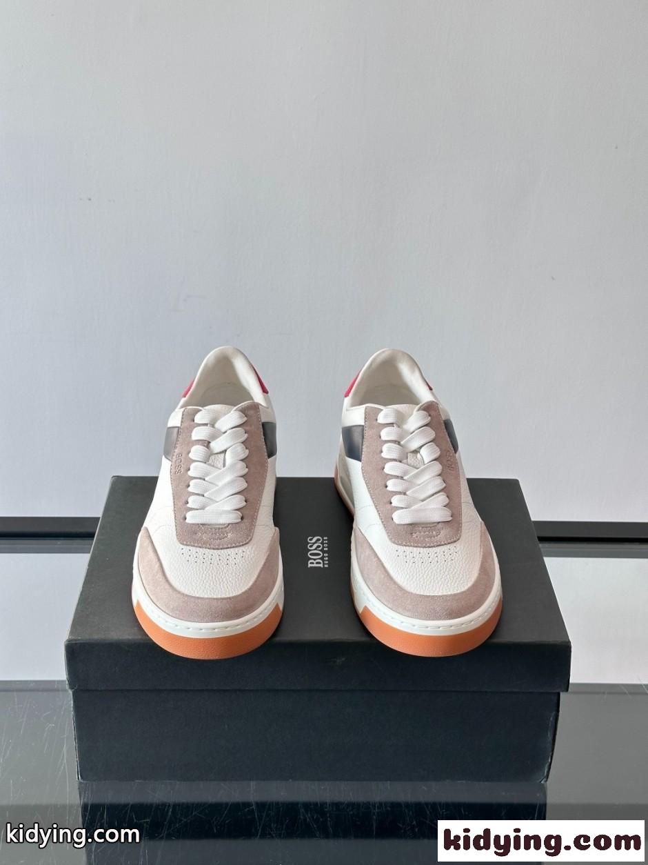 上品 カジュアル ヒューゴ・ボス スニーカー コピー 合わせやすい メンズシューズ-0
