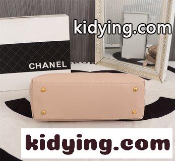CHANELシャネル牛革ハンドバッグのショッピングバッグ 繊細で柔らかい牛革 シャネル バッグ 通勤 コピー フレッシュな菱格-4