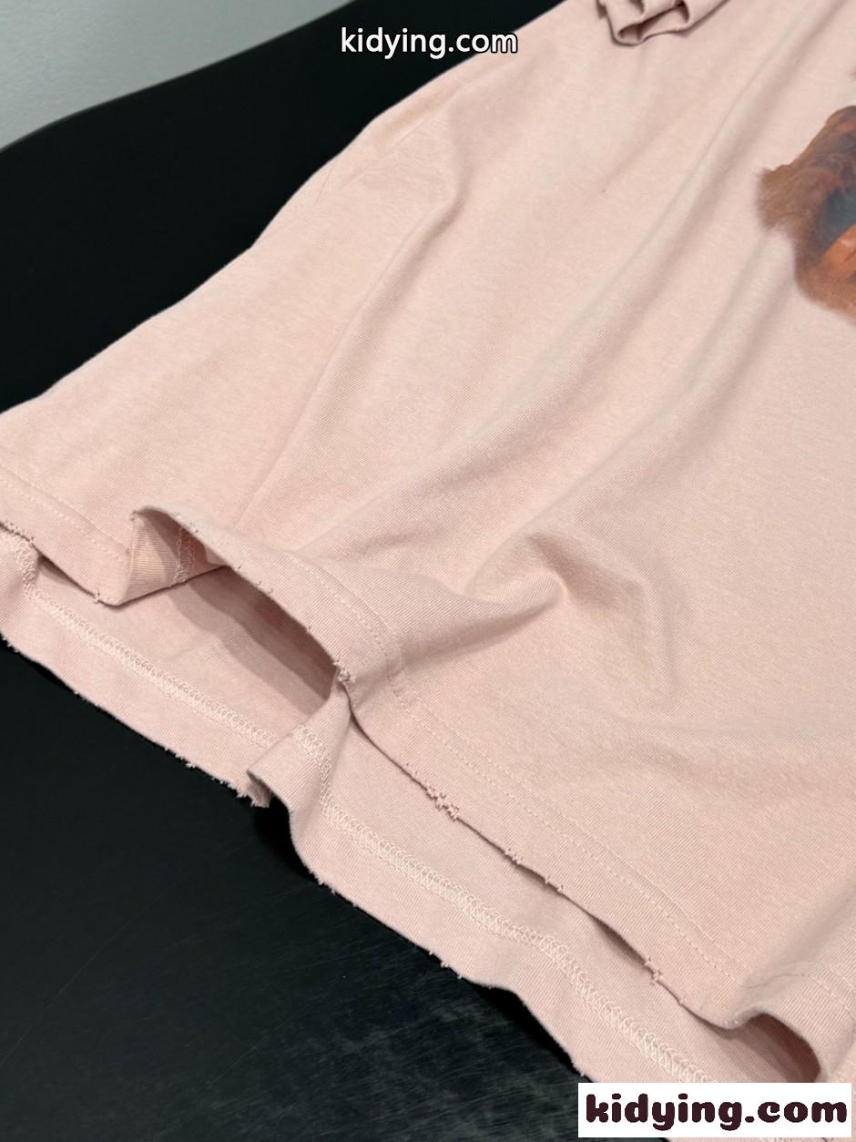 バレンシアガ Tシャツ 偽物 ユニセックス スタイリッシュ オーバーサイズ 半袖Tシャツ-3